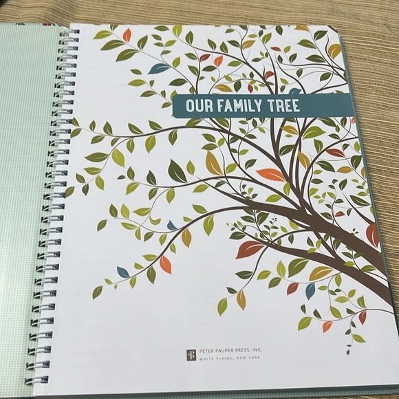 Our Family Tree Book New peter pauper press an interactive journal family tree - Picture 3 of 13